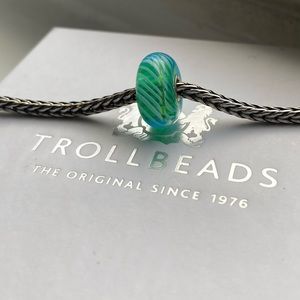 Turquoise Feather Trollbead